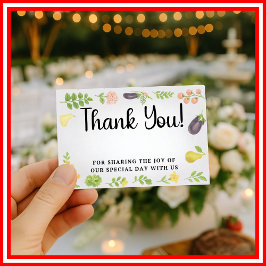 Fresh off Market dank Umschließungskarte Begleitkarte