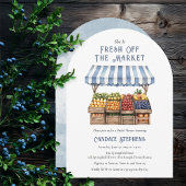 Fresh off Market Farm Stand Brautparty Einladung