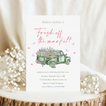 Fresh off Market Floral Truck Brautparty