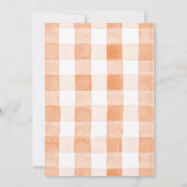 Fresh off Market French Bag Fall Brautparty Einladung (Rückseite)