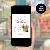 Fresh off Market Füllen Sie Ihr Brautparty Poster