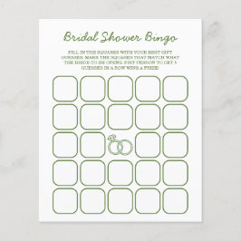 Fresh off Market Green Brautparty Bingo