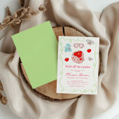 Fresh off Market Modernes Brautparty Einladung