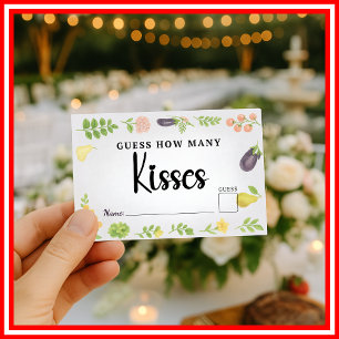 Fresh off Market rächen wie viele Kisses Bridal Begleitkarte