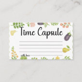 Fresh off Market Time Capsule Brautparty Begleitkarte (Vorderseite)