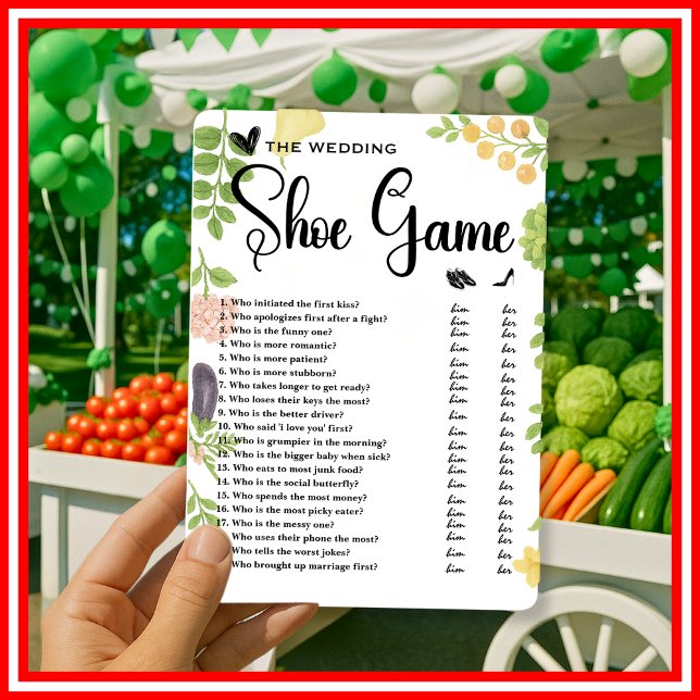 Fresh off Market Wedding Shoe Game (Von Creator hochgeladen)