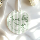 Fresh off Market Whimsical Green Hand Drawing Geschenkanhänger