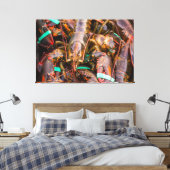 Fresh off the Boat Large 60x39 1,5", Single Leinwanddruck (Insitu (Schlafzimmer))