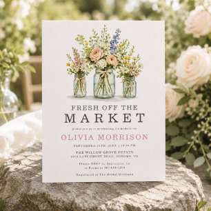 Fresh-Off-the-Market-Blumen-Topf-Junggesellinnen-A Einladung