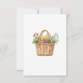 Fresh off the Market Brautparty Dankeskarte (Rückseite)