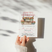 Fresh off the Market Brautparty Einladung