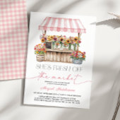 Fresh off the Market Brautparty Einladung