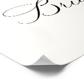 Fresh Off the Market Brautparty Willkommen Poster (Ecke)