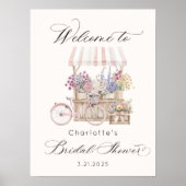 Fresh Off the Market Brautparty Willkommen Poster (Vorne)