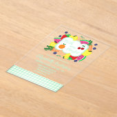 Fresh Off The Market Bridal Shower Acryleinladungen (Ablage )