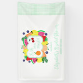 Fresh Off The Market Bridal Shower Banner (Vertikal)