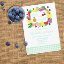 Fresh Off The Market Bridal Shower