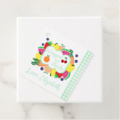 Fresh Off The Market Bridal Shower Geschenkanhänger (Beispiel)