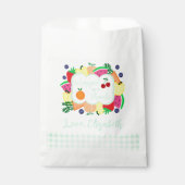 Fresh Off The Market Bridal Shower Geschenktütchen (Vorderseite)