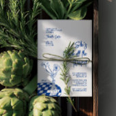 Fresh Off The Market Bridal Shower Hand Drawn Einladung