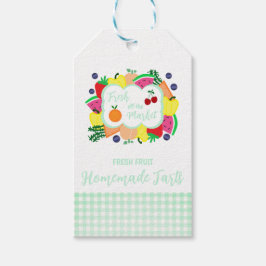 Fresh Off The Market Bridal Shower Homemade Tarts Geschenkanhänger