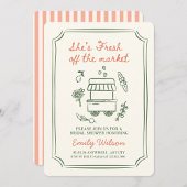 Fresh Off the Market Bridal Shower Invitation Einladung
