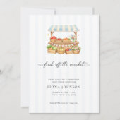 Fresh Off The Market Bridal Shower Invitation Einladung (Vorderseite)