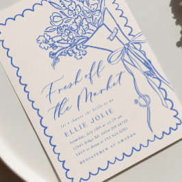 Fresh off the Market Bridal Shower Invitation Temp Einladung