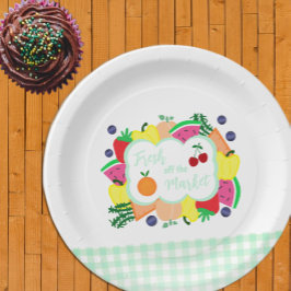 Fresh Off The Market Bridal Shower Pappteller