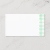 Fresh Off The Market Bridal Shower Recipe Begleitkarte (Rückseite)