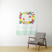 Fresh Off The Market Bridal Shower Wandteppich (Beispiel)