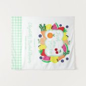 Fresh Off The Market Bridal Shower Wandteppich (Vorderseite (Horizontal))