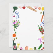 FRESH OFF THE MARKET Cute Custom Bridal Shower Dankeskarte (Vorderseite)