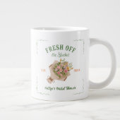 Fresh off the Market Farmer's Market Brautparty Jumbo-Tasse (Rechts)