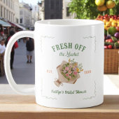 Fresh off the Market Farmer's Market Brautparty Kaffeetasse
