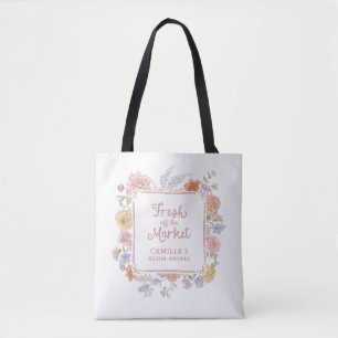 Fresh off the Market Floral  Tasche