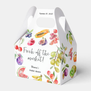 Fresh Off The Market Fruits Brautparty Geschenkschachtel