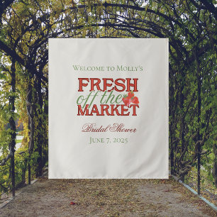 Fresh Off the Market – Personalisierte moderne Bra Wandteppich