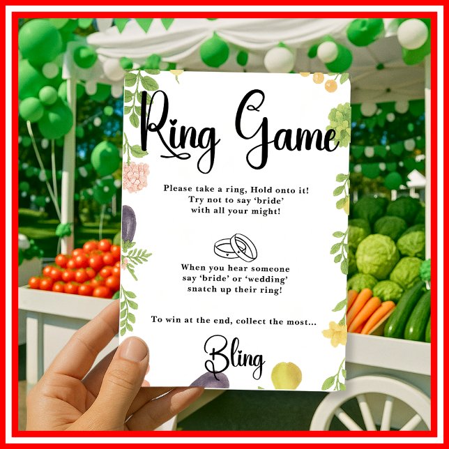 Fresh Off The Market Ring Game Brautparty Games (Von Creator hochgeladen)