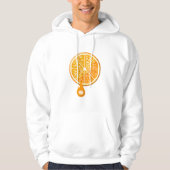 Fresh Orange Mens Hoodie (Vorderseite)