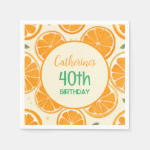 Fresh Orange Slice Pattern – Bright Citrus Fruit