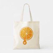 Fresh Orange Tote Bag Tragetasche (Rückseite)