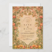 Fresh Orchard Botanical Wedding Save The Date (Vorderseite)