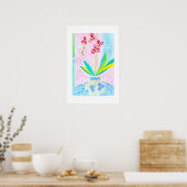 Fresh Orchid Poster (Küche)