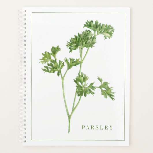 FRESH PARSLEY 8.5x11 Planer / Kalender (Vorderseite)