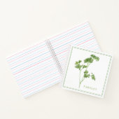 FRESH PARSLEY 8.5x8.5 SpiralNotebook Notizblock (Innenseite)