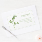 FRESH PARSLEY Biz ID Rectangle Stickers (Umschlag)