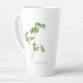 FRESH PARSLEY Tall Latte Tasse (Linke Ecke)