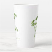 FRESH PARSLEY Tall Latte Tasse (Vorderseite)