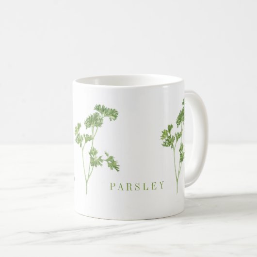 FRESH PARSLEY White Tasse (VorderseiteRechts)